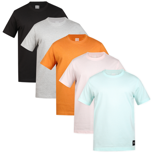 MEN'S ARMOR CREW NECK T-SHIRT 5 PC PACK 1