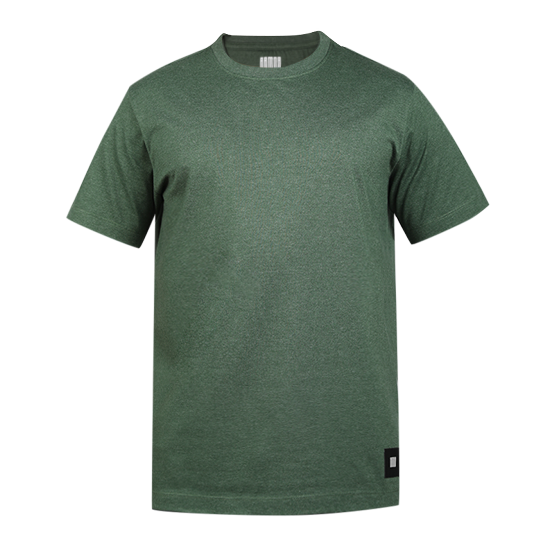 MEN'S-ARMOR-CREW NECK T-SHIRT-FOREST GREEN